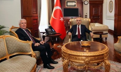 BOZBEY'DEN İLK RESMİ ZİYARET VALİ DEMİRTAŞ'A